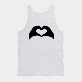 We Heart Black Tank Top